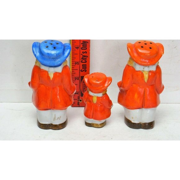 Toby Style 1950’s Colonial Couple Salt And Pepper Shakers +1 [lot of 3] - Picture 6 of 7